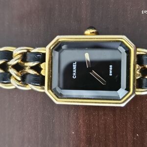 Chanel Black and Gold Women's Watch